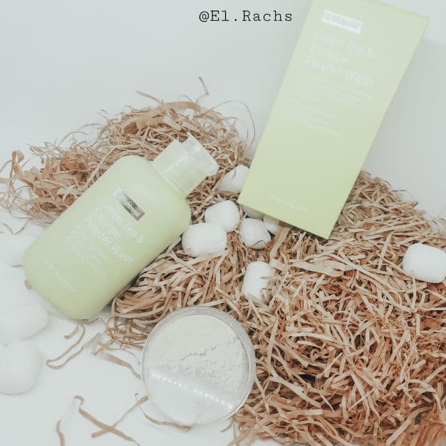By WISHTREND Green Tea & Enzyme Powder Wash review photo by ElleRachs