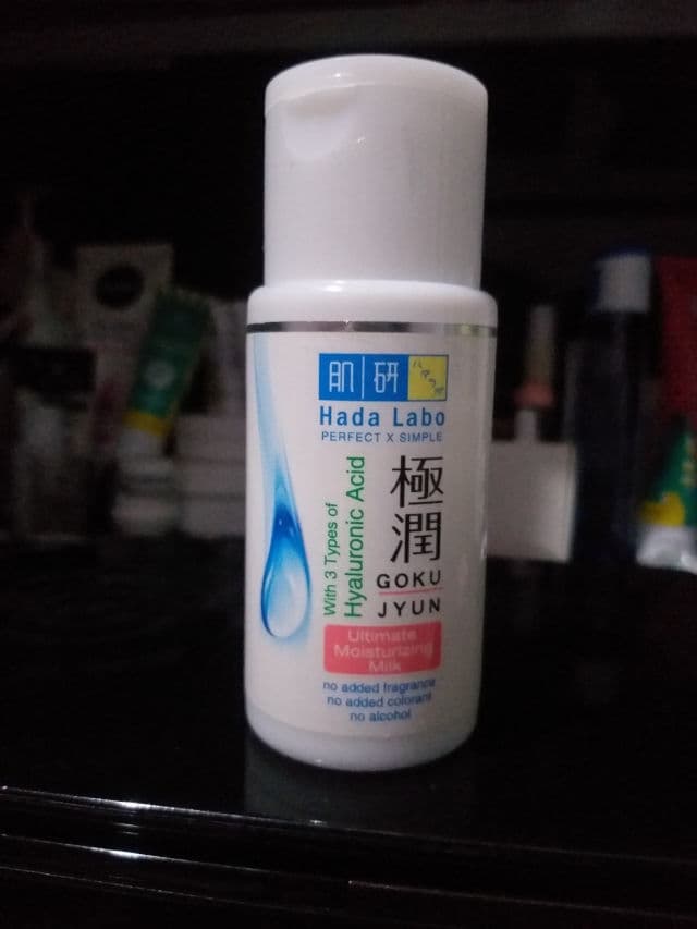 Hada Labo Gokujyun Moisture Milk review photo by Ellenmei