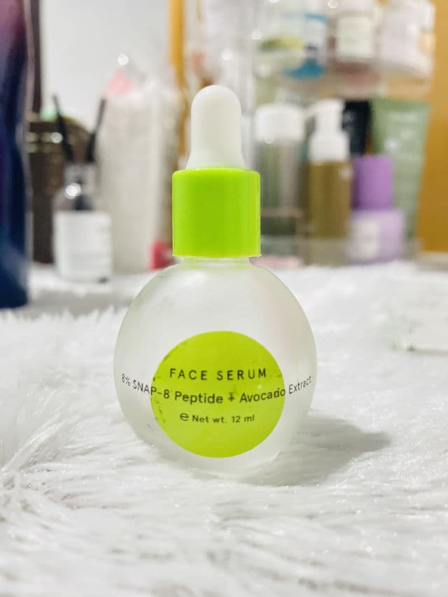 Dear Me Beauty 8% Snap 8 Peptide + Avocado Extract Face Serum review photo by Elvanii