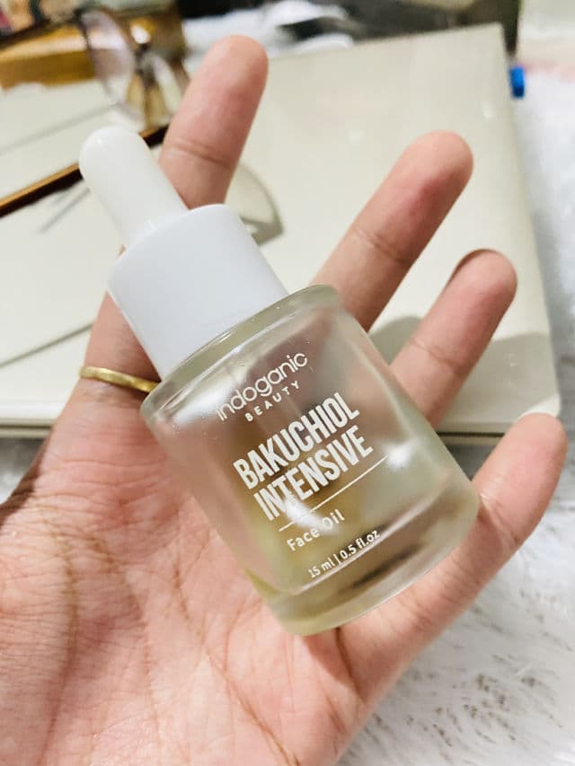 Indoganic Bakuchiol Intensive Face Oil review photo by Elvanii