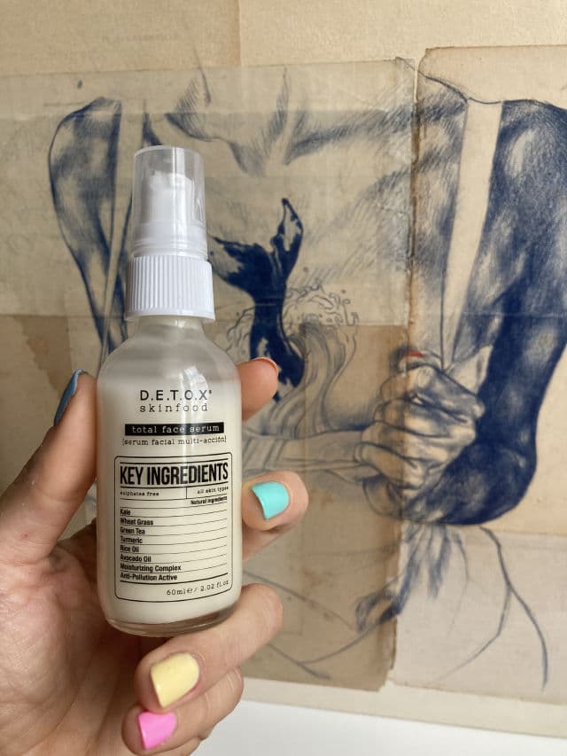 D.E.T.O.X Skinfood Total Face Serum review photo by Emimi