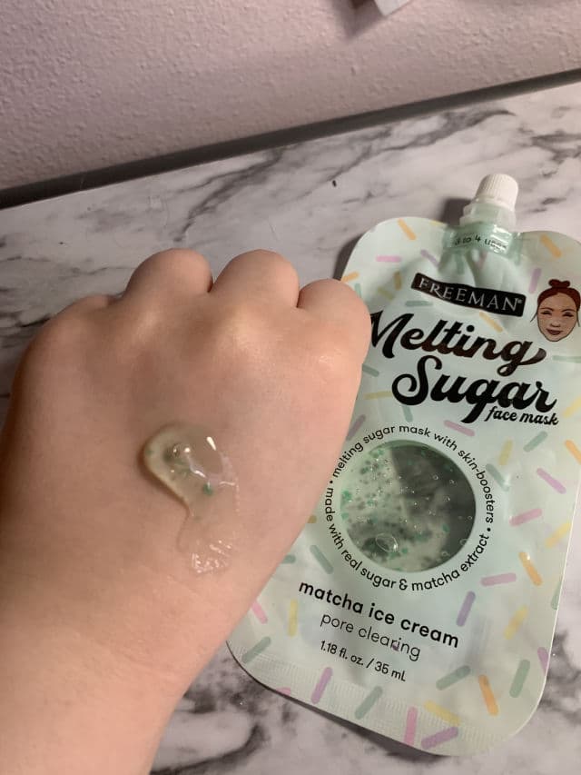 Freeman Melting Sugar Pore Clearing Matcha Ice Cream Face Mask review photo by Emoryyy