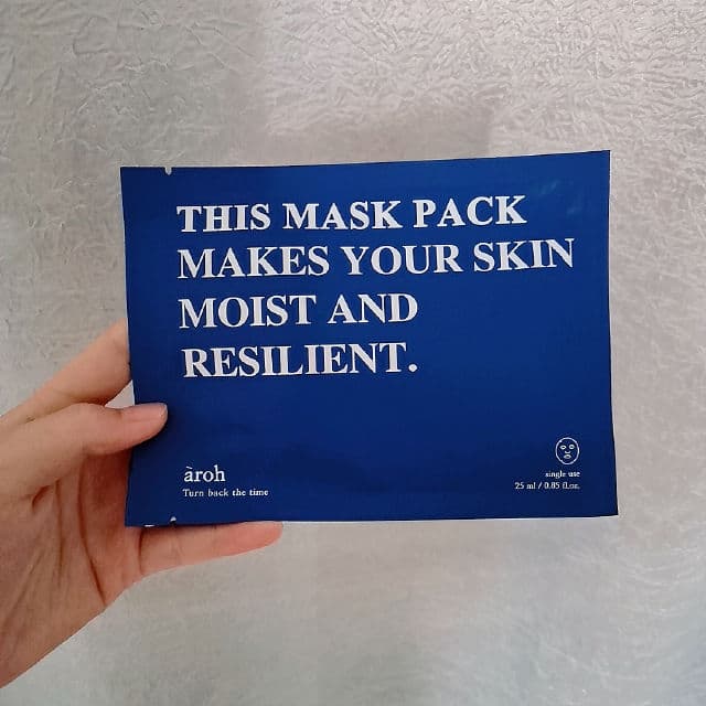 Aroh Marine Energy Moisture Mask review photo by Cheersskin