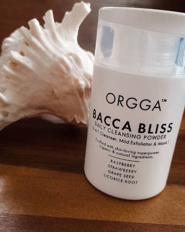 ORGGA Bacca Bliss Daily Cleansing Powder review photo by Evergarden