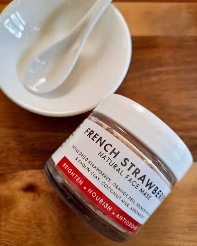 ORGGA French Strawberry Natural Face Mask review photo by Evergarden