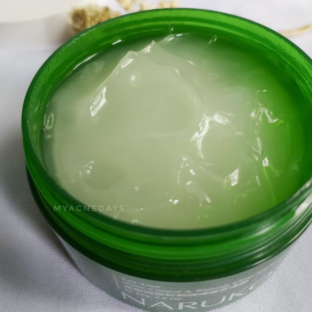 Naruko Tea Tree Shine Control & Blemish Clear Night Gelly review photo by Fadya