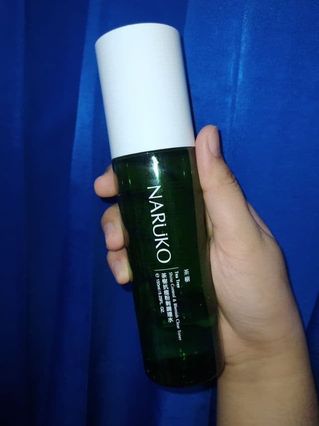 Naruko Tea Tree Shine Control & Blemish Clear Toner review photo by Fadya