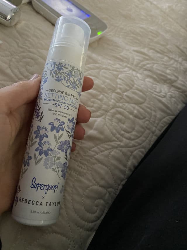 Supergoop! Defense Refresh Setting Mist with Rosemary SPF 50 review photo by FaithM