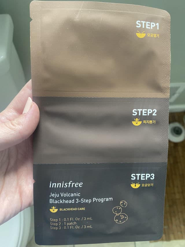 INNISFREE Jeju Volcanic Blackhead 3-Step review photo by FaithM