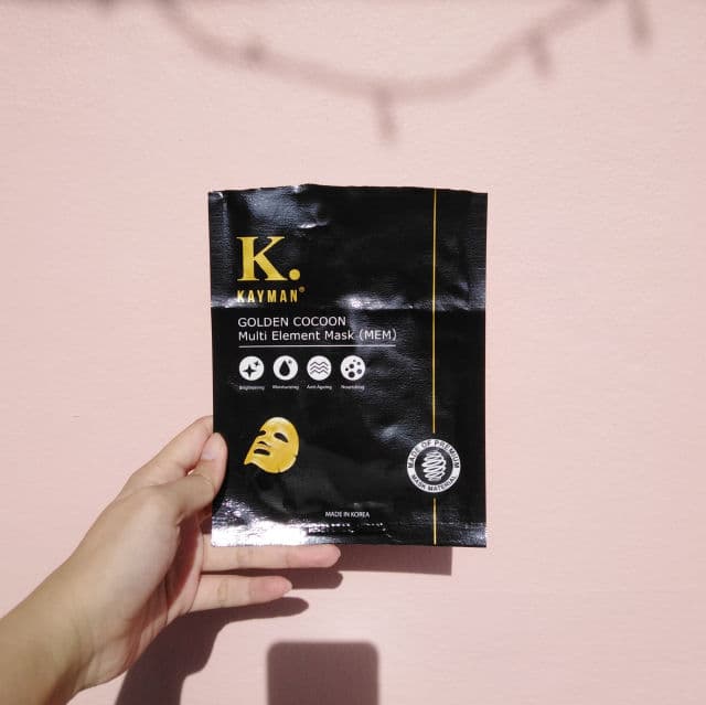 Kayman Beauty Golden Cocoon Multi Element Mask review photo by FarihaJane