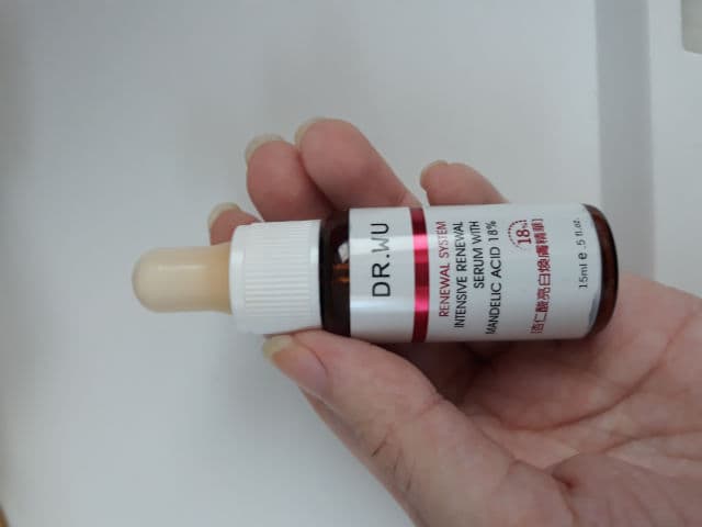 Dr. Wu Intensive Renewal Serum With Mandelic Acid 18% review photo by Fei