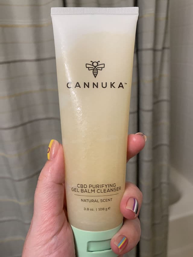 Cannuka Purifying Gel Balm Cleanser review photo by Finchy