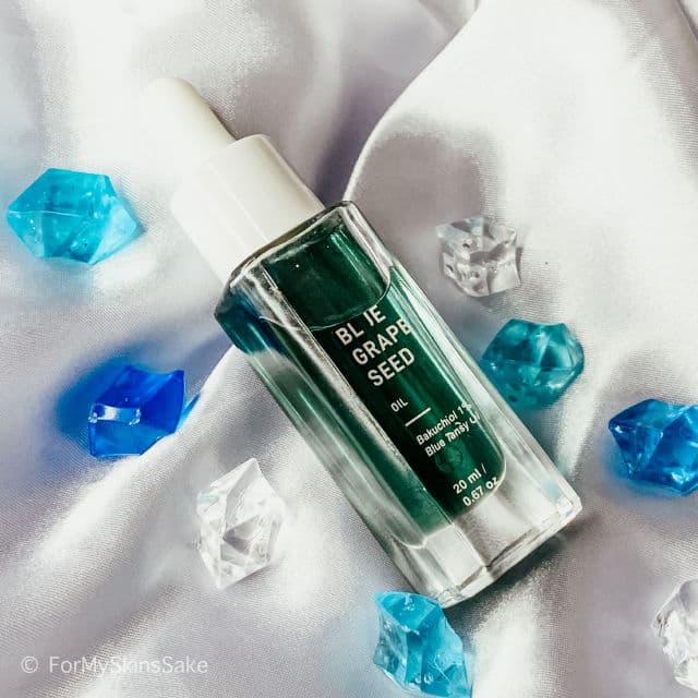 Purivera Blue Grapeseed Serum Oil review photo by Formyskinssake