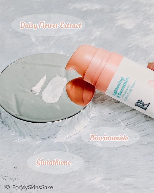 Roceo Lightening & Smoothing Underarm & Skin Fold Serum review photo by Formyskinssake