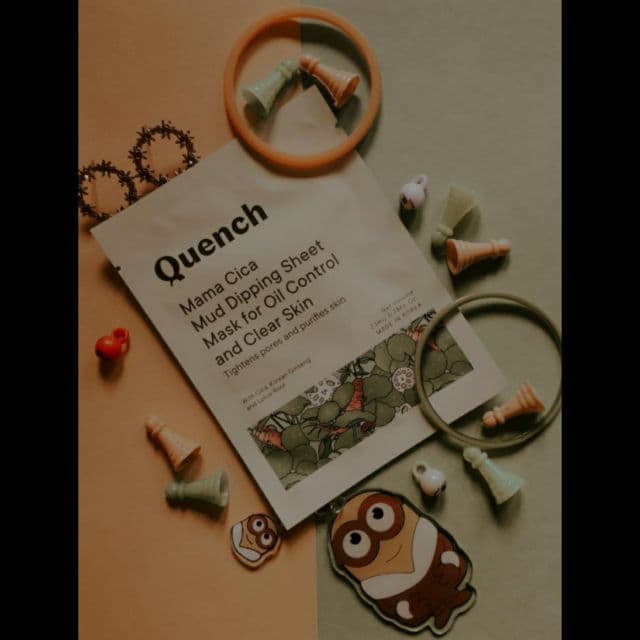 Quench Botanics Mama Cica Mud Dipping Sheet Mask review photo by Fridayyy
