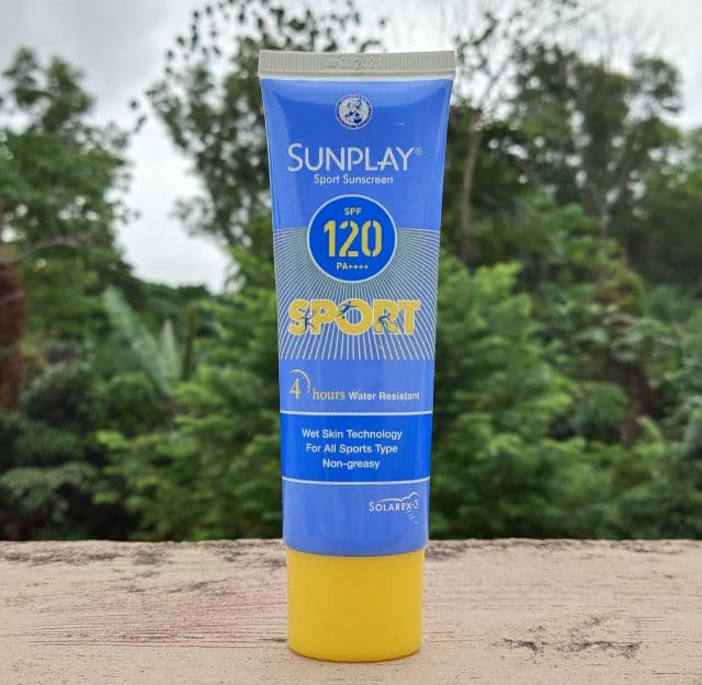 Sunplay Sport Screen SPF120 PA++++ review photo by Fubiwushi