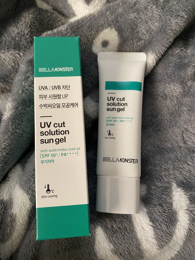 BELLAMONSTER UV Cut Solution Sun Gel SPF50/PA+++ review photo by GlowWithGia