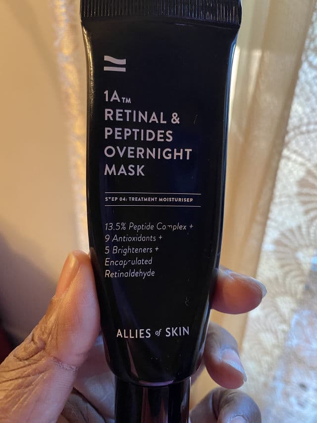 Allies of Skin 1A™ Retinal + Peptides Overnight Mask review photo by Georgialion47