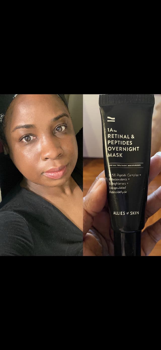 Allies of Skin 1A™ Retinal + Peptides Overnight Mask review photo by Georgialion47