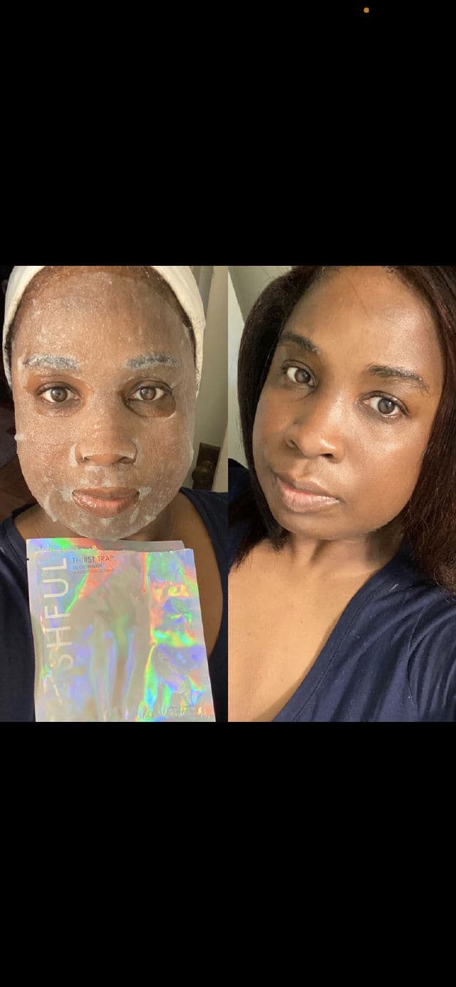 Wishful Thirst Trap – Cocoon Mask review photo by Georgialion47