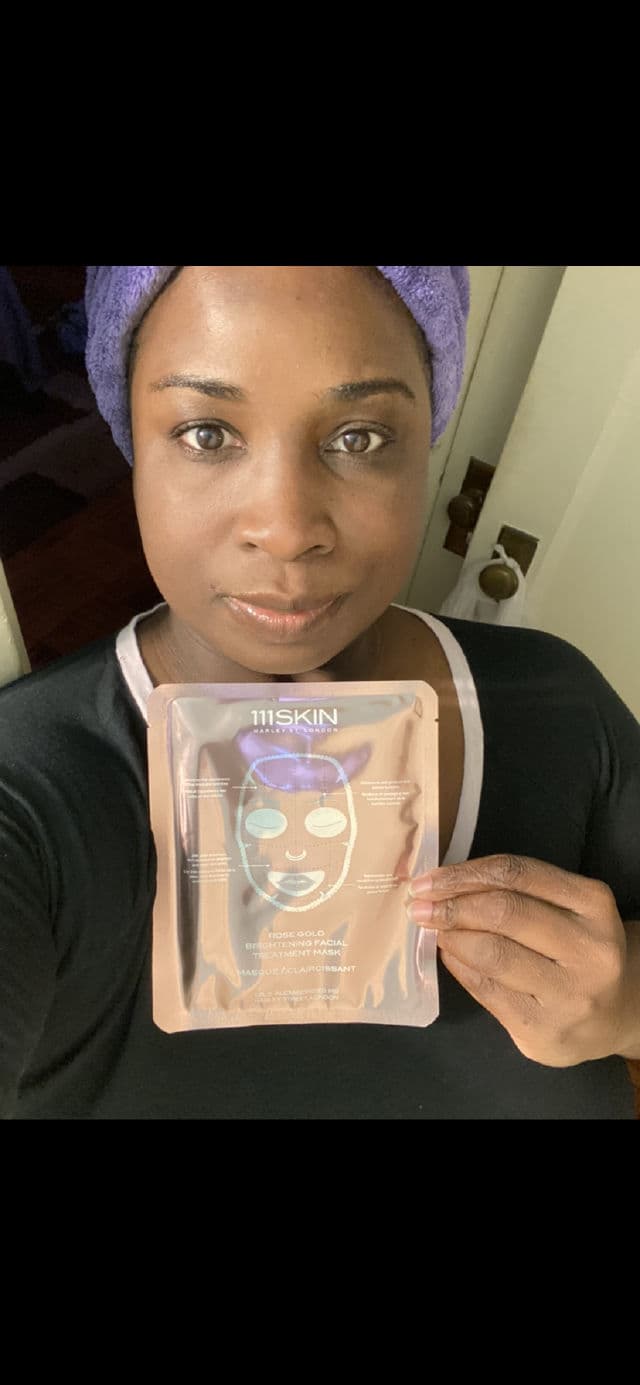 111Skin Rose Gold Brightening Facial Treatment Mask review photo by Georgialion47
