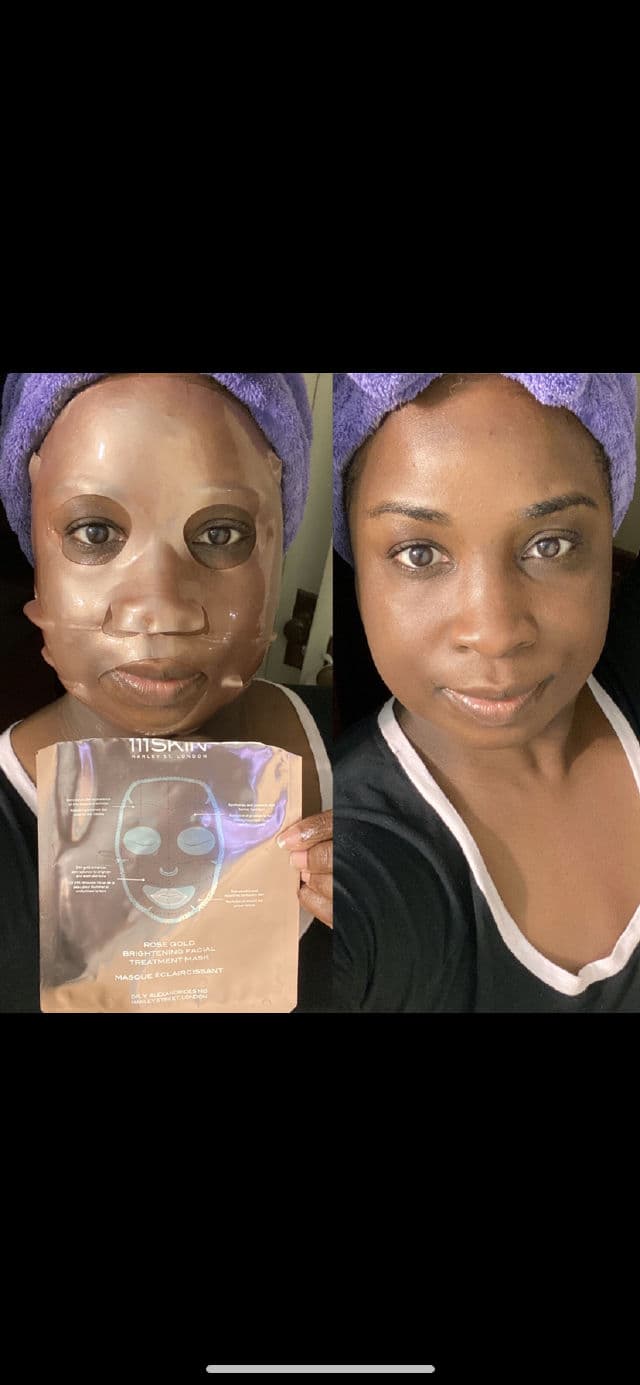 111Skin Rose Gold Brightening Facial Treatment Mask review photo by Georgialion47
