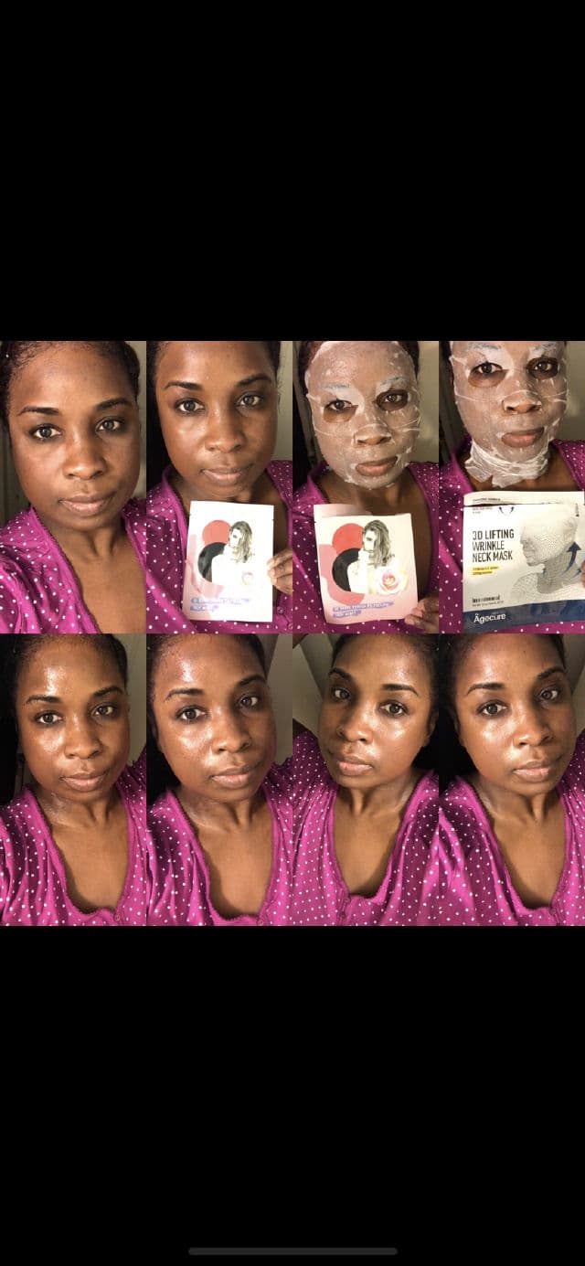 b.liv My Sweet Rose Calming Plant-Based Tencel Mask review photo by Georgialion47