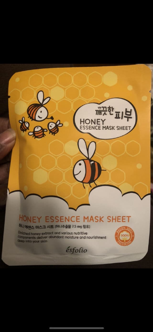 ESFOLIO Honey Essence Mask review photo by Georgialion47