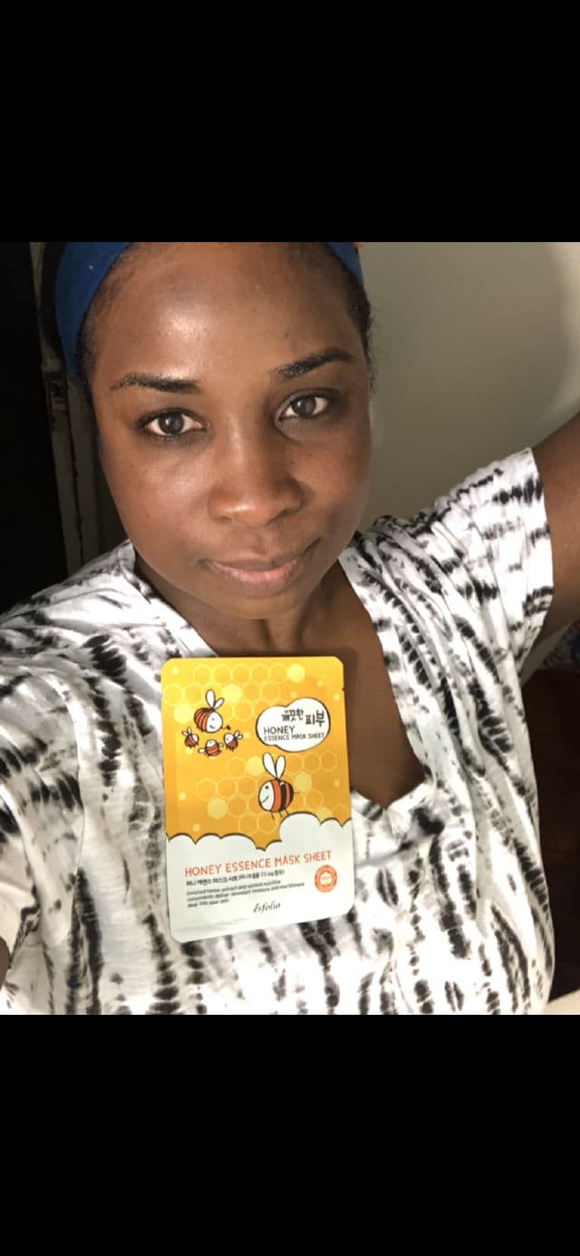 ESFOLIO Honey Essence Mask review photo by Georgialion47