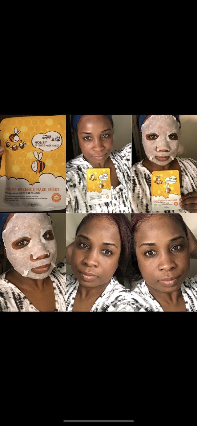ESFOLIO Honey Essence Mask review photo by Georgialion47