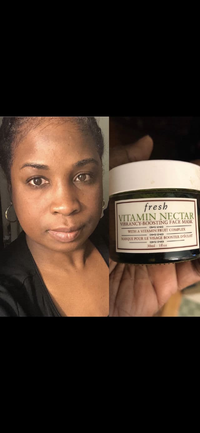 fresh Vitamin Nectar Vibrancy-Boosting Face Mask review photo by Georgialion47