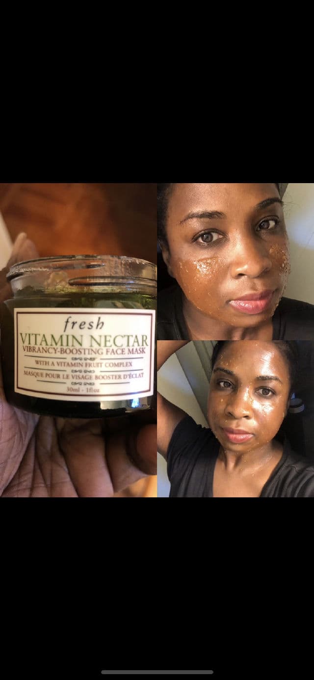 fresh Vitamin Nectar Vibrancy-Boosting Face Mask review photo by Georgialion47