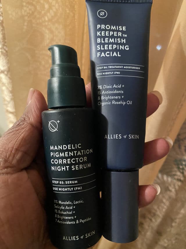 Allies of Skin Mandelic Pigmentation Corrector Night Serum review photo by Georgialion47