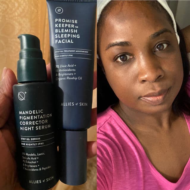 Allies of Skin Mandelic Pigmentation Corrector Night Serum review photo by Georgialion47