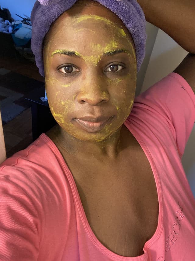 APTO Skincare Turmeric Mask review photo by Georgialion47