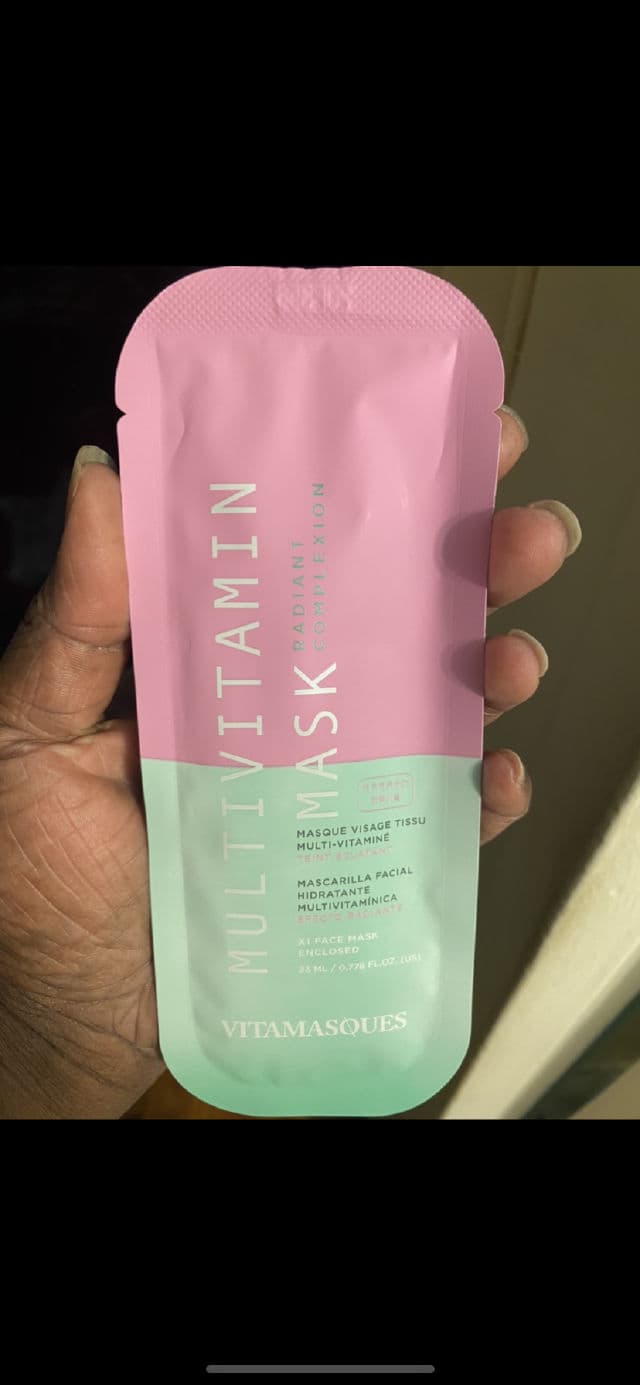 Vitamasques Multivitamin Sheet Mask review photo by Georgialion47