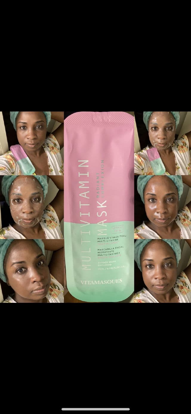 Vitamasques Multivitamin Sheet Mask review photo by Georgialion47