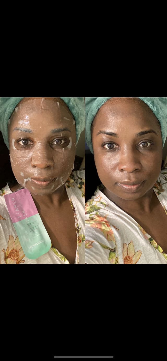 Vitamasques Multivitamin Sheet Mask review photo by Georgialion47