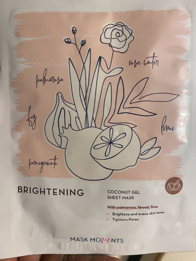 Mask Moments Brightening Coconut Gel Sheet Mask review photo by Georgialion47