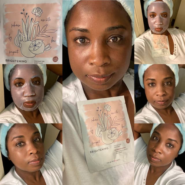 Mask Moments Brightening Coconut Gel Sheet Mask review photo by Georgialion47