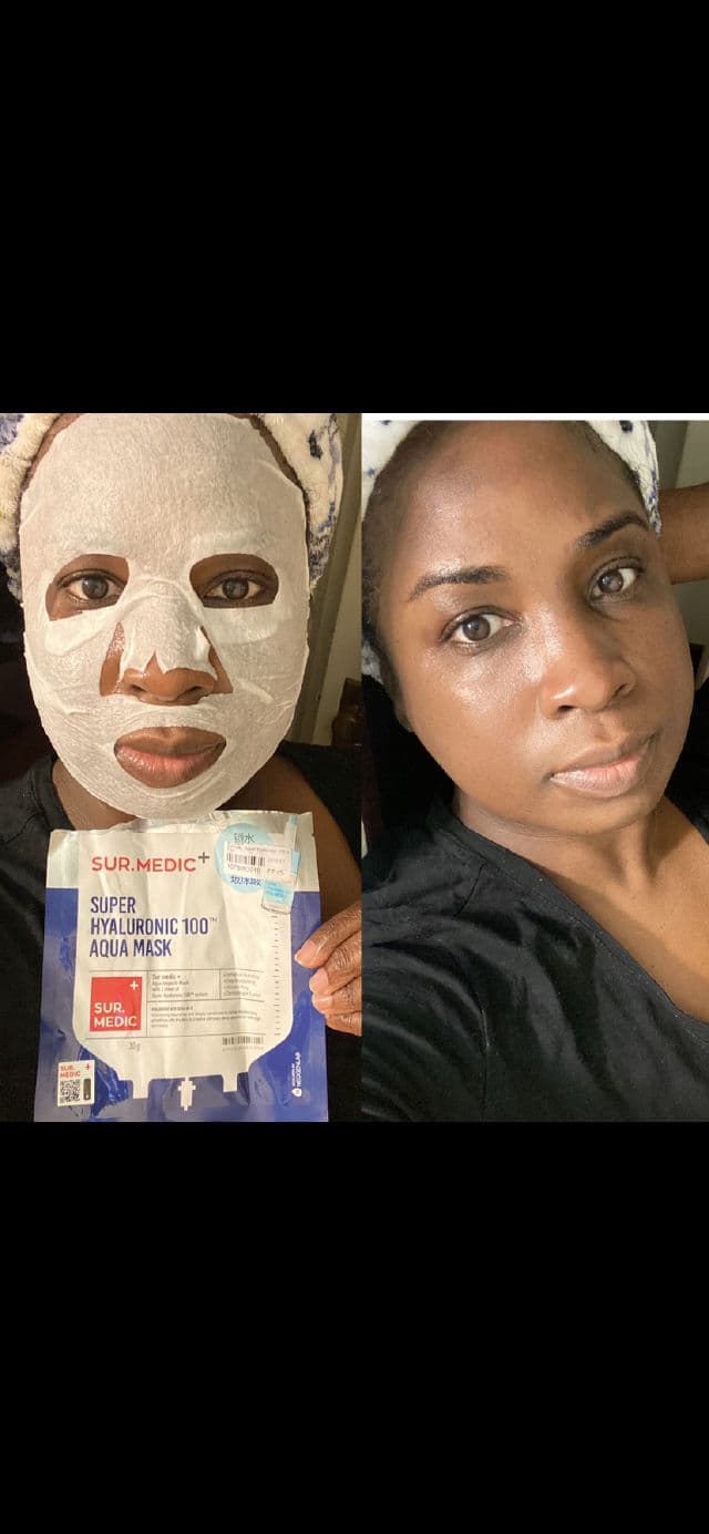 SUR.MEDIC Super Hyaluronic 100Tm Aqua Mask review photo by Georgialion47