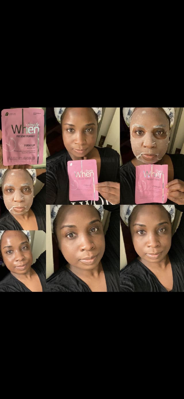 When Present Perfect Firm Up Ultra-Soft Cotton Linter Bemliese Sheet Mask review photo by Georgialion47