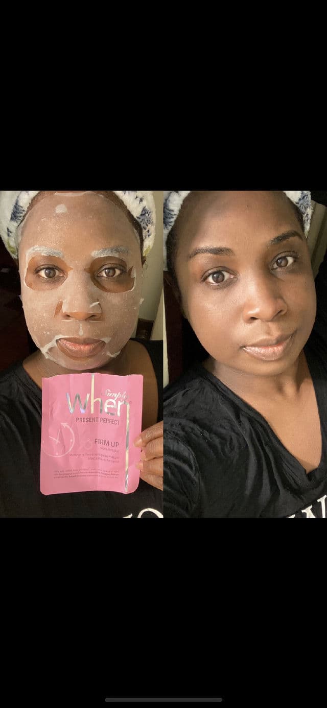 When Present Perfect Firm Up Ultra-Soft Cotton Linter Bemliese Sheet Mask review photo by Georgialion47