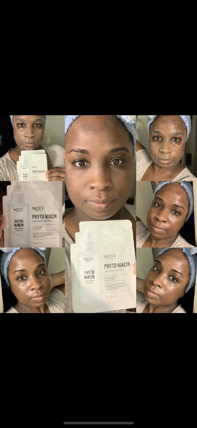 Nacific Phyto Niacin Whitening Mask Pack review photo by Georgialion47