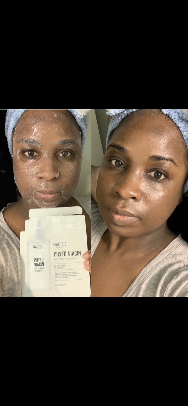 Nacific Phyto Niacin Whitening Mask Pack review photo by Georgialion47