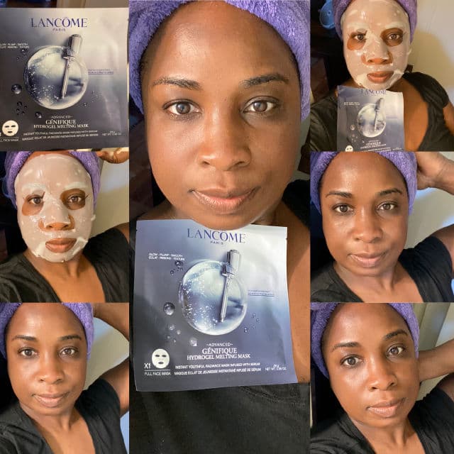 Lancome Advance Genifique Hydrogel Melting Sheet Mask review photo by Georgialion47