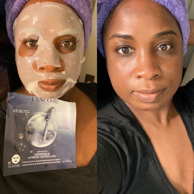 Lancome Advance Genifique Hydrogel Melting Sheet Mask review photo by Georgialion47