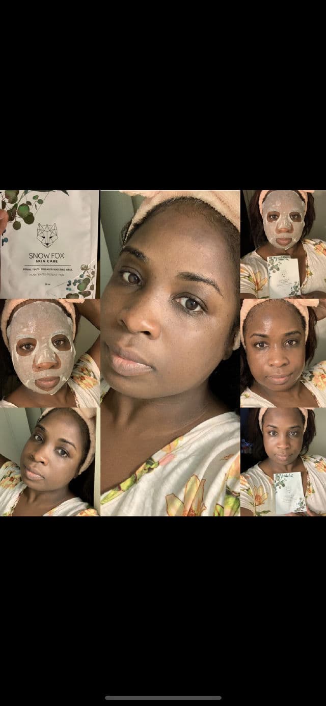 Snow Fox Herbal Youth Preservation Mask review photo by Georgialion47