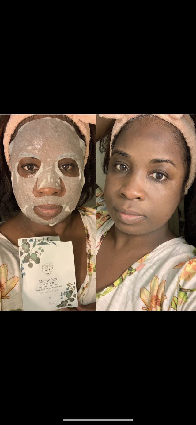 Snow Fox Herbal Youth Preservation Mask review photo by Georgialion47
