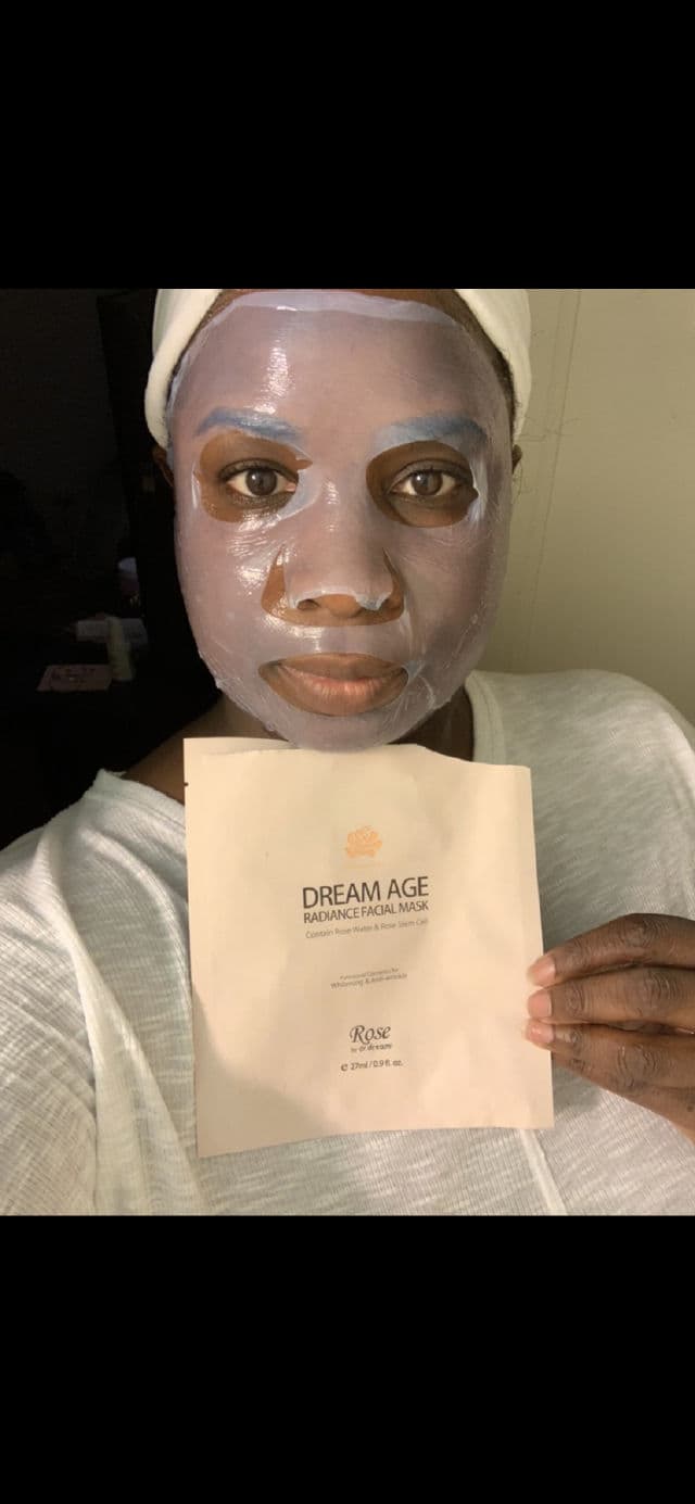 Dr. Dream Dream Age Radiance Facial Mask review photo by Georgialion47